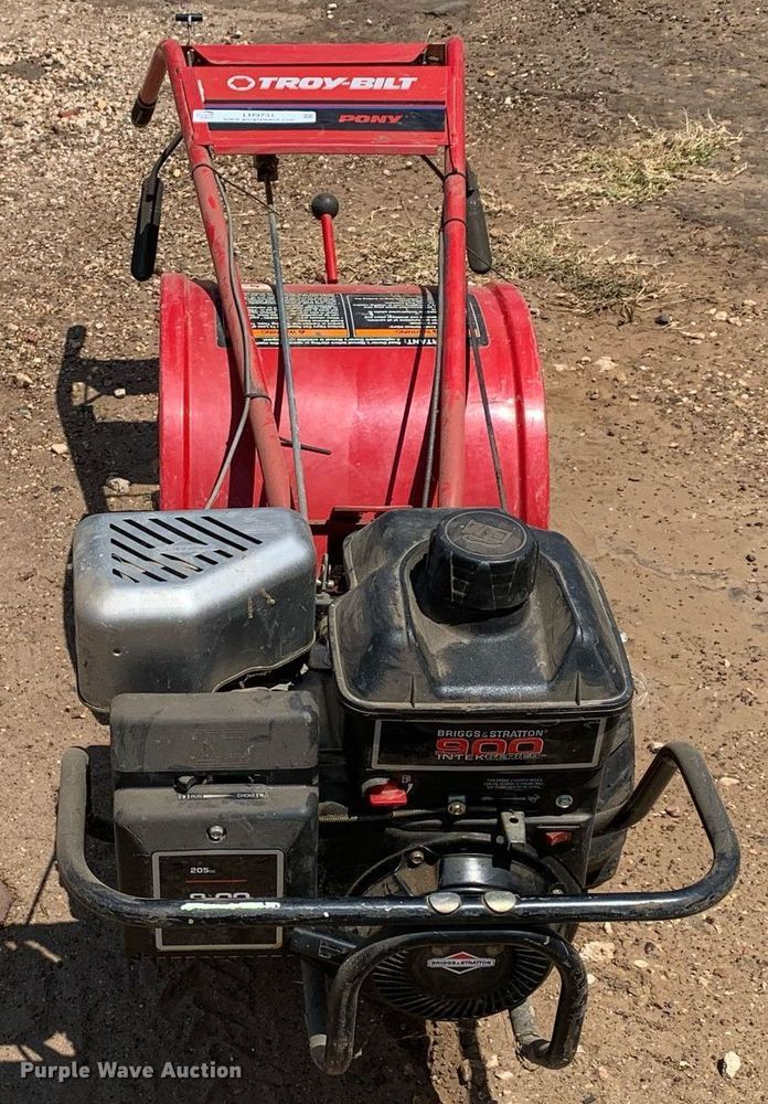 image for item LH9731 Troy Built Pony  rear tine tiller