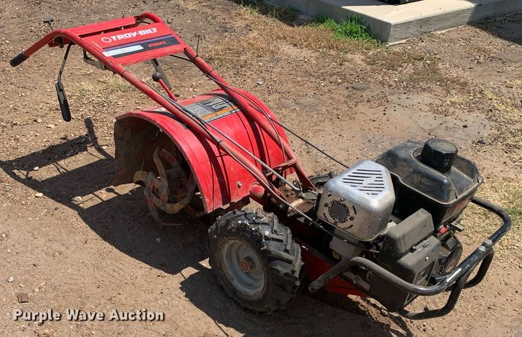 image for item LH9731 Troy Built Pony  rear tine tiller