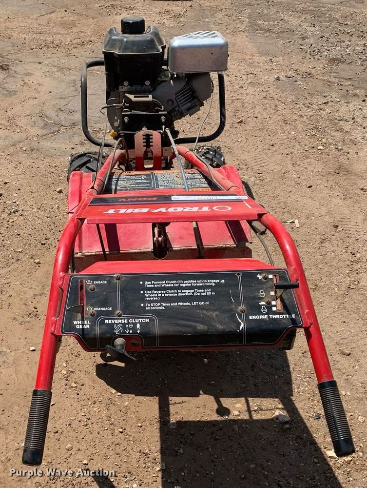 image for item LH9731 Troy Built Pony  rear tine tiller