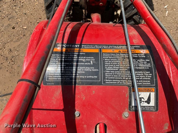 image for item LH9731 Troy Built Pony  rear tine tiller