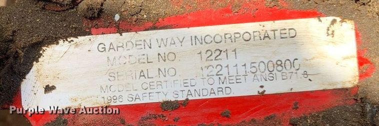 image for item LH9731 Troy Built Pony  rear tine tiller