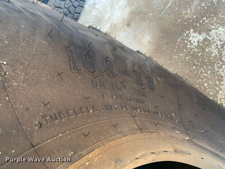 image for item LH9732 (2) Firestone 16.9-30 tires