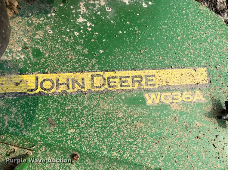 image for item LI9776 John Deere WG36A  lawn mower