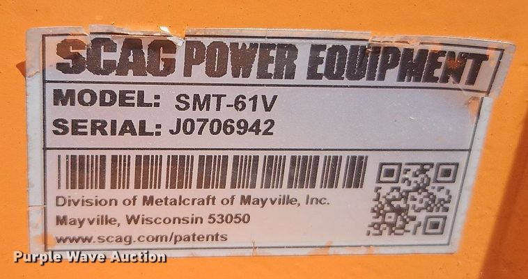 image for item LL9279 Scag Turf Tiger  ZTR lawn mower