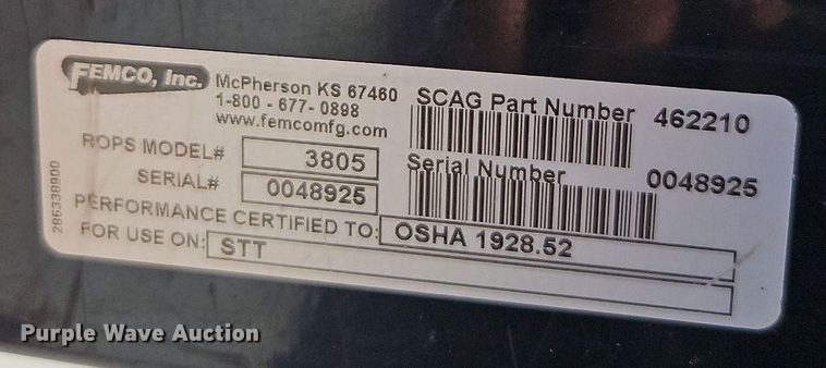 image for item LL9279 Scag Turf Tiger  ZTR lawn mower