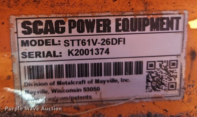 image for item LL9279 Scag Turf Tiger  ZTR lawn mower