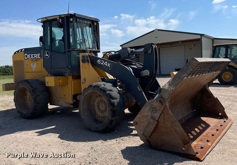 image for item LS9320 2013 John Deere 624K  wheel loader