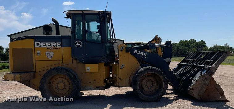 image for item LS9320 2013 John Deere 624K  wheel loader