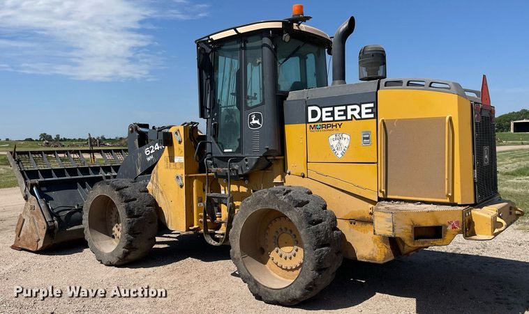 image for item LS9320 2013 John Deere 624K  wheel loader