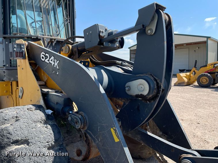 image for item LS9320 2013 John Deere 624K  wheel loader