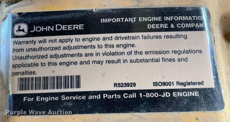 image for item LS9320 2013 John Deere 624K  wheel loader