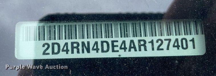 image for item LS9326 2010 Dodge Grand Caravan  handicap accessible van