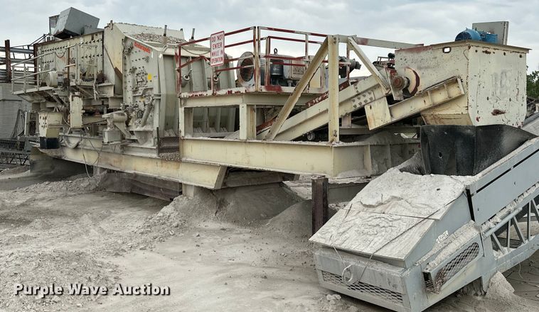 image for item MB9638 1994 Cedarapids CX20SCRSKD  crushing plant