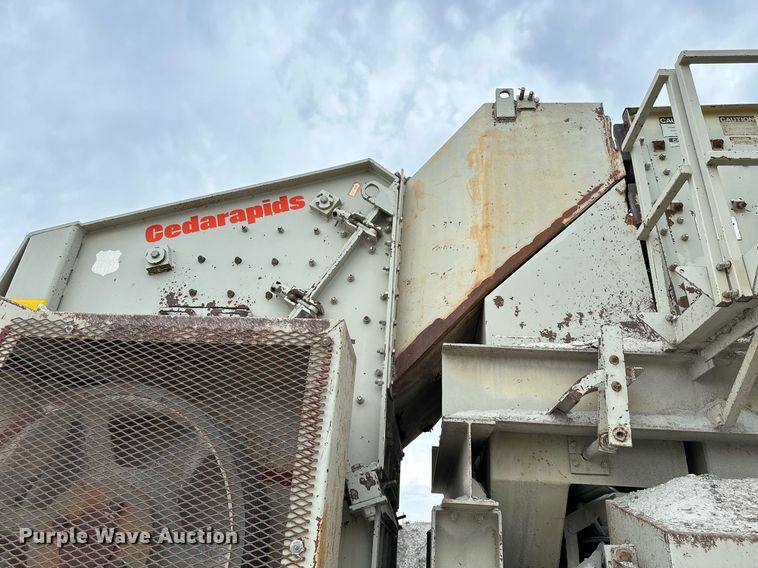 image for item MB9638 1994 Cedarapids CX20SCRSKD  crushing plant