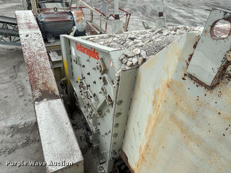 image for item MB9638 1994 Cedarapids CX20SCRSKD  crushing plant