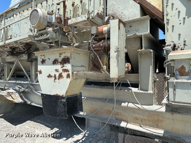 image for item MB9638 1994 Cedarapids CX20SCRSKD  crushing plant