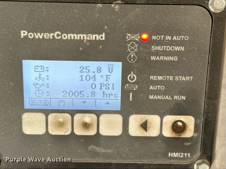 image for item MB9669 Onan 900DFJC  generator with 1978 Fruehauf dry van trailer