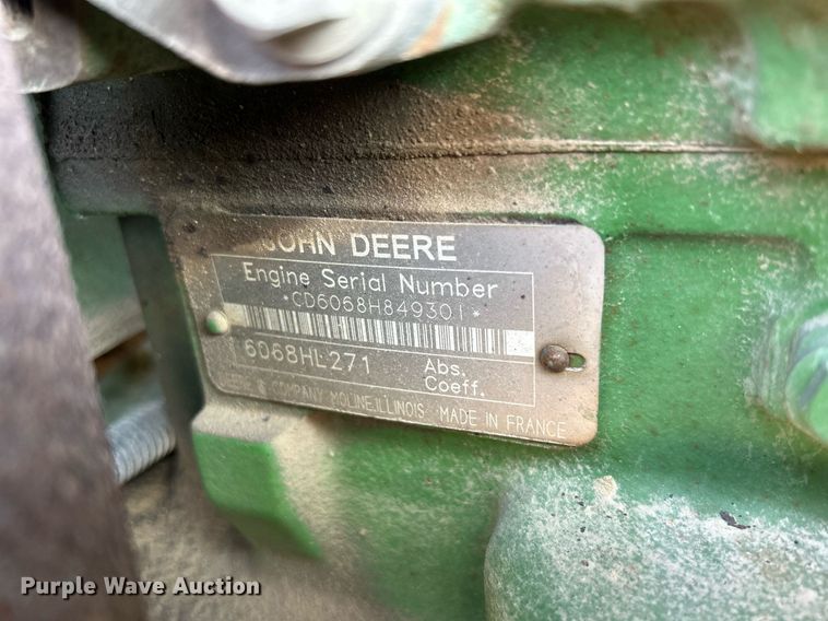 image for item MC9995 John Deere 6615  MFWD tractor