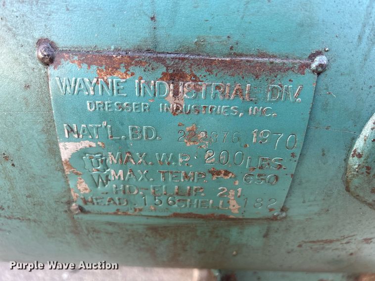 image for item MC9996 Wayne 62212 SDH  air compressor