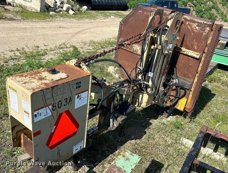 image for item MC9999 Land Pride  side boom rotary mower