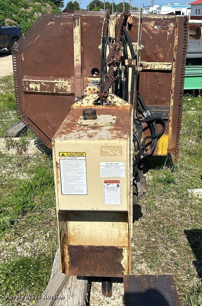 image for item MC9999 Land Pride  side boom rotary mower