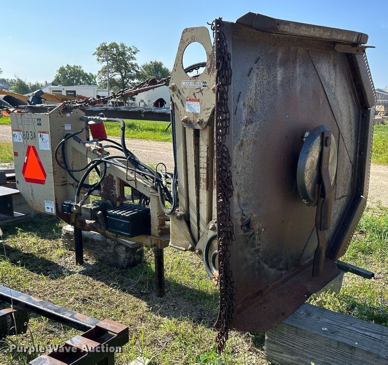 image for item MC9999 Land Pride  side boom rotary mower