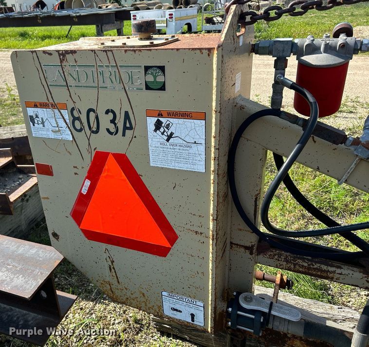 image for item MC9999 Land Pride  side boom rotary mower