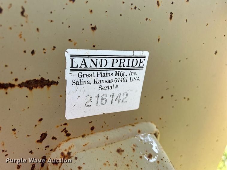 image for item MC9999 Land Pride  side boom rotary mower