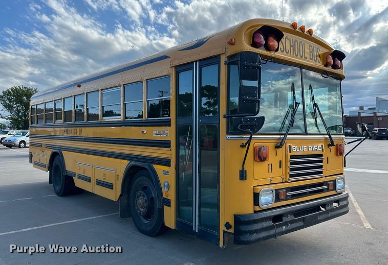 image for item NE9052 1998 Blue Bird  school bus