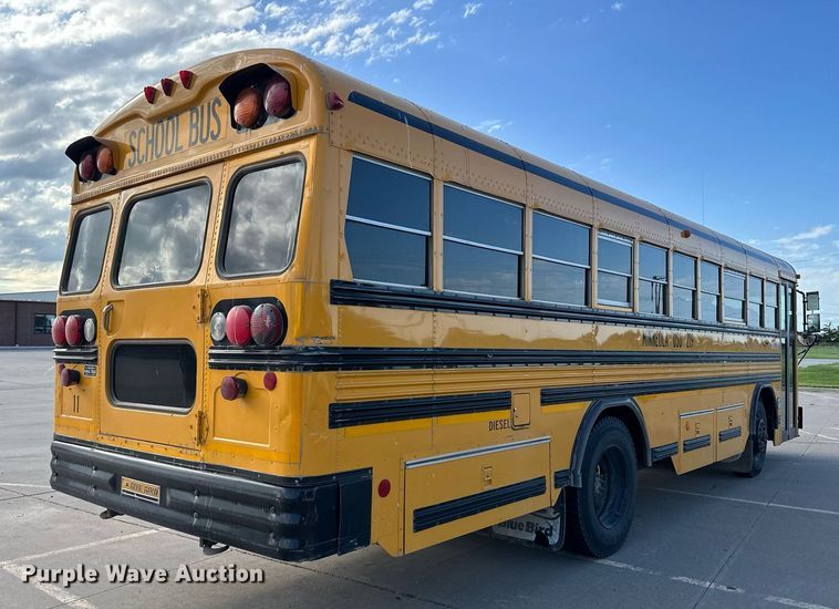 image for item NE9052 1998 Blue Bird  school bus