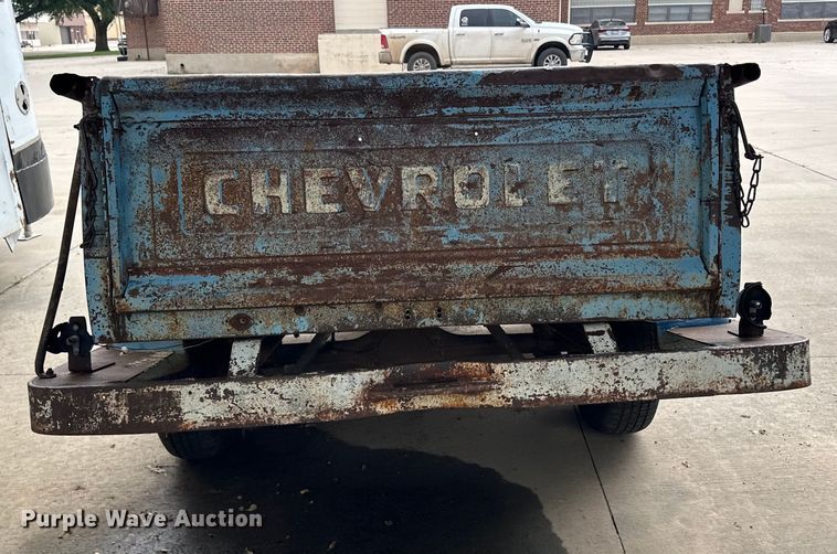 image for item NE9061 Shop built  pickup truck bed trailer