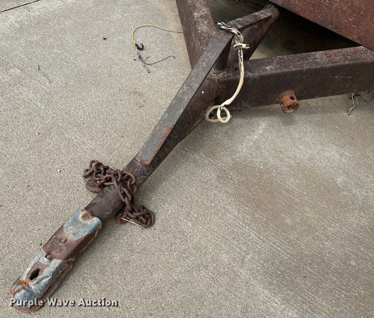 image for item NE9061 Shop built  pickup truck bed trailer