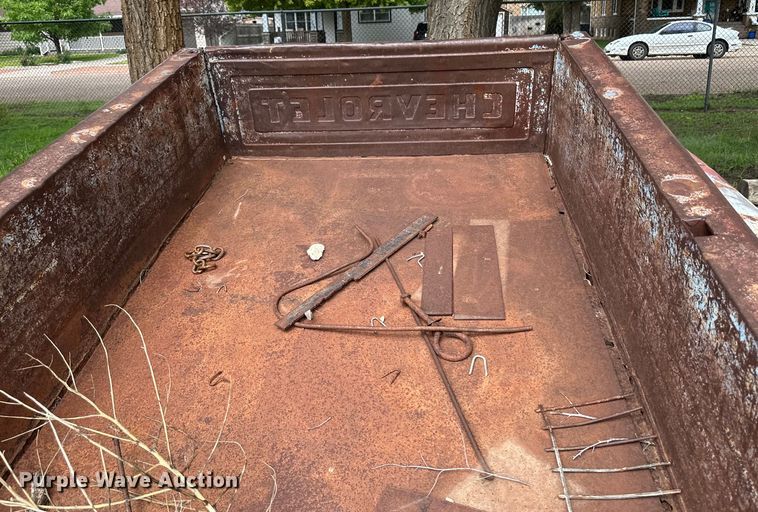 image for item NE9061 Shop built  pickup truck bed trailer