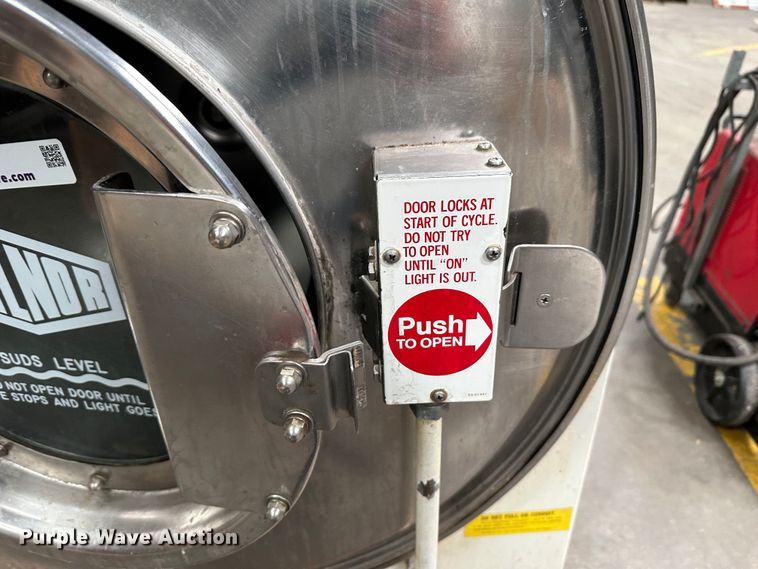 image for item NE9066 Milnor 30020N4S/AAW  washing machine