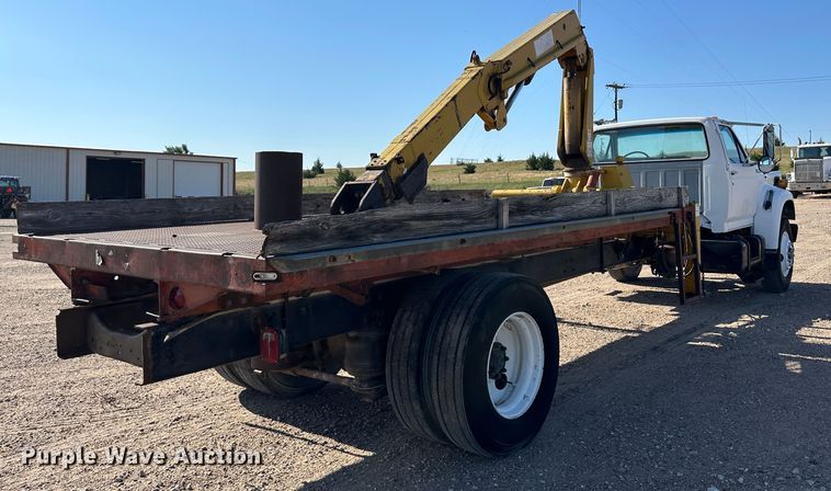 image for item NE9071 1995 Ford F700  crane truck