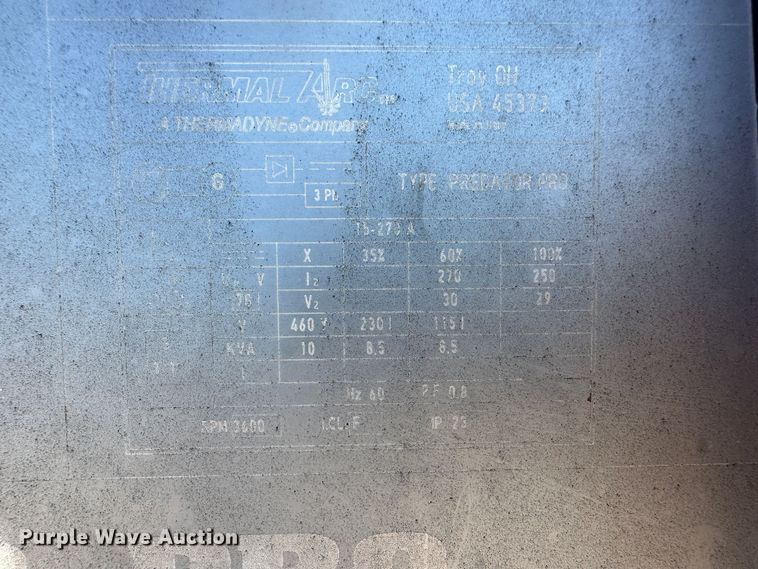 image for item NE9075 Power-Plus Predator Pro  welder/generator