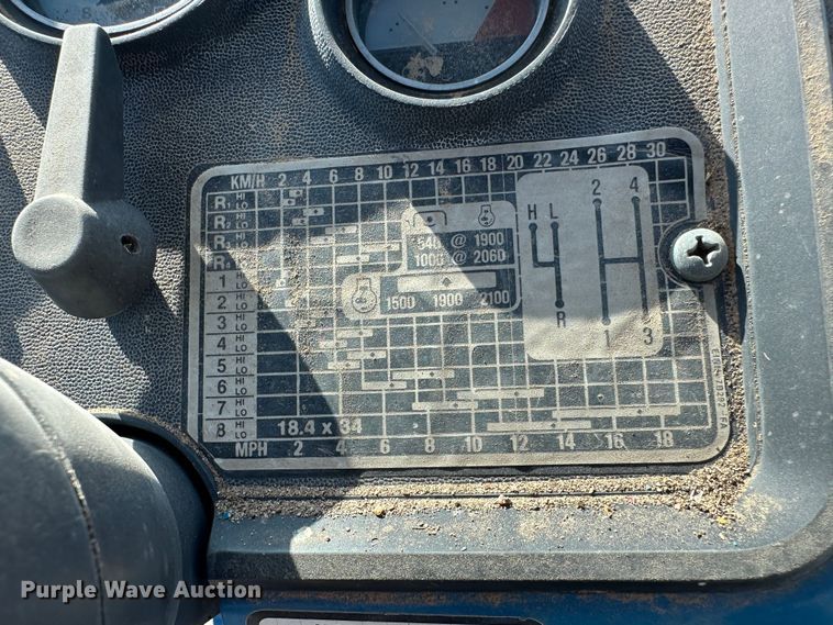 image for item NE9076 1984 Ford 7710  MFWD tractor