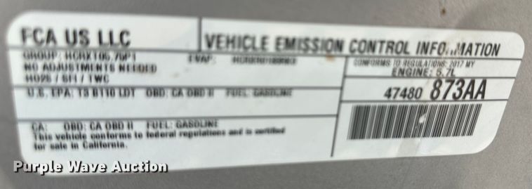 image for item NM9344 2017 Dodge Durango  SUV