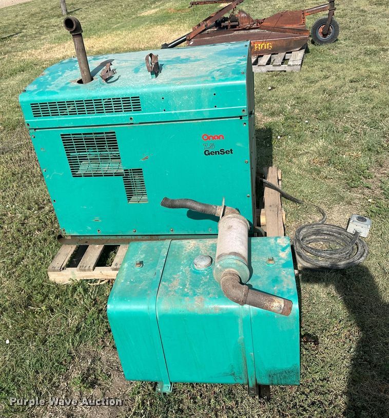 image for item NM9359 Onan 7.5  generator