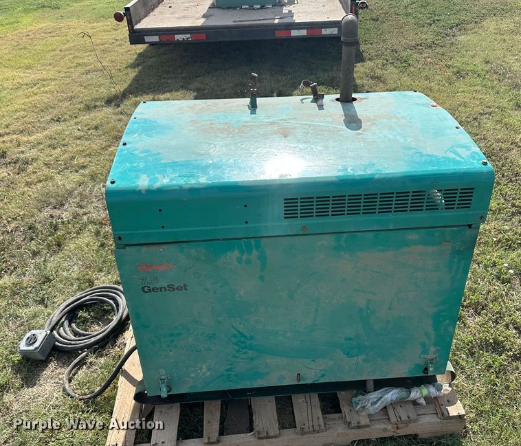 image for item NM9359 Onan 7.5  generator