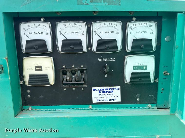 image for item NM9359 Onan 7.5  generator