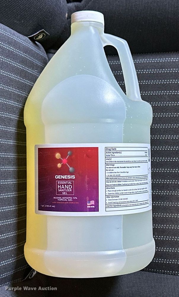 image for item NP9825 Approximately 86 gallon jugs of Genesis hand sanitizer