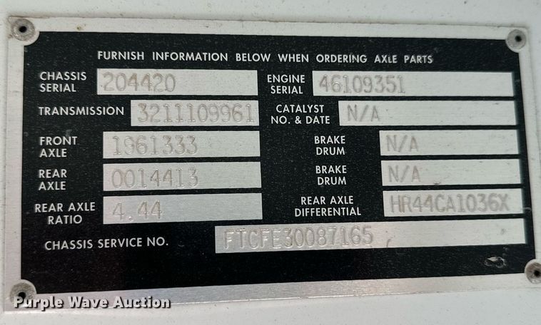 image for item NP9842 2002 Blue Bird TC2000  school bus