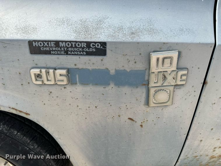 image for item NP9844 1981 Chevrolet C1500  pickup truck