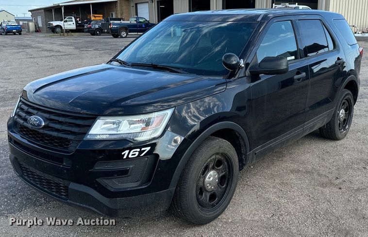 image for item NP9845 2017 Ford Explorer Police  SUV