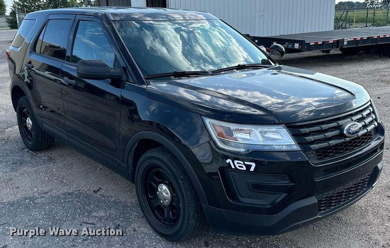 image for item NP9845 2017 Ford Explorer Police  SUV