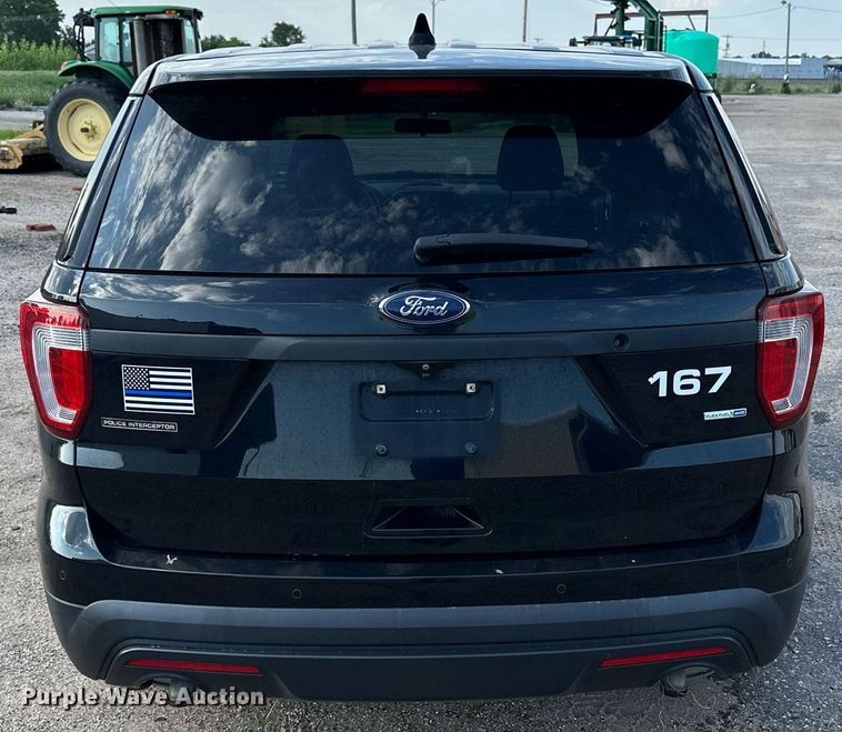 image for item NP9845 2017 Ford Explorer Police  SUV