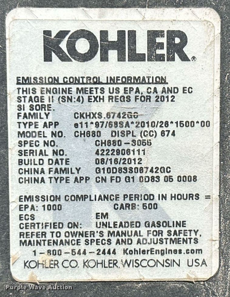 image for item NP9850 Grasshopper 723K  ZTR lawn mower