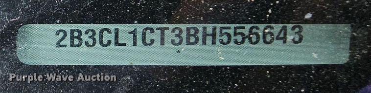 image for item NT9728 2011 Dodge Charger Police