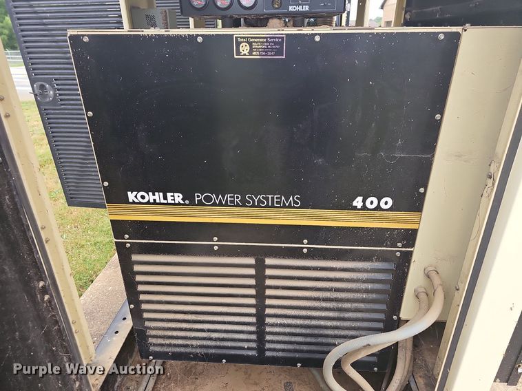image for item NT9750 2008 Kohler 400  generator